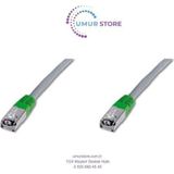 Cat. 5e F-Utp Patch Kablo, Cross, 10 Metre, Awg 26, Gri Renk