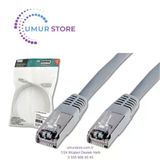 Cat. 5e Sf-Utp Patch Kablo, 2 Metre, Awg 26, Gri Renk