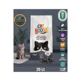 Cat Boom Aktif Karbonlu %100 Topaklanan Kedi Kumu 20 Lt.