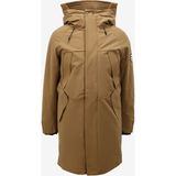Cat Caterpillar Kahve Erkek Kapüşonlu Şişme Mont E-By-05 - 2XL