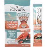 Cat Chefs Somonlu Krema Kedi Ödülü 14 gr x 5 Adet Aby