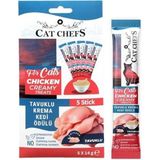 Cat Chefs Tavuk ve Kremalı Kedi Ödül Maması 14 gr x 5 Adet Aby