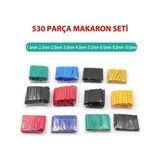 Cat Çin MKR-SET530 ,530-adet Renkli Daralan Makaron Set