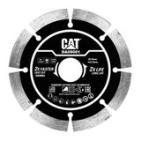 Cat DA09001 115 mm Profesyonel Beton, Tuğla, Parke Taşı Elmas Kesme Diski (Soketli, Aralıklı Kenar)