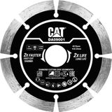 Cat DA09001 115MM Profesyonel Beton, Tuğla, Parke Taşı Elmas Kesme Diski (Soketli, Aralıklı Kenar) - Renkli