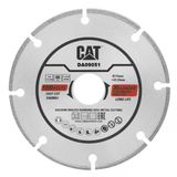 Cat DA09051 115 mm Profesyonel Çelik, İnox, Demir Elmas Metal Kesme Diski (Soketli, Aralıklı Kenar)