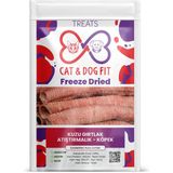 Cat & Dog Fit %100 Doğal Kuzu Gırtlak Köpek Ödül Maması Diş Fırçası Seyahat ve Eğitim İçin