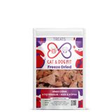 CAT & DOG FIT Freeze-Dried Hindi Ciğer Kedi Atıştırmalık Mama%100 Doğal Katkısız Ödül Maması (5 Paket)
