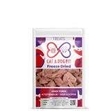 CAT & DOG FIT Freeze-Dried Hindi Yürek Kedi Atıştırmalık Mama%100 Doğal Katkısız Ödül Maması (5 Paket)