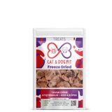 CAT & DOG FIT Freeze-Dried Tavuk Ciğer Kedi Atıştırmalık Mama%100 Doğal Katkısız Ödül Maması (5 Paket)