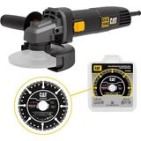 Cat DX3090 720 WATT 125 mm Profesyonel Avuç Taşlama Güçlü Motor ve Dayanıklı Gövde ile Yüksek Performans