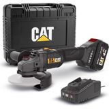 Cat DX3130 18VOLT/4.0AH 125MM Tek Akülü Kömürsüz Profesyonel Avuç Taşlama - Yok