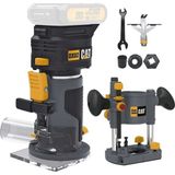 Cat DX82B.3 18VOLT Şarjlı Devir Ayarlı El Frezesi Formika Tıraşlama (Akü Dahil Değildir)