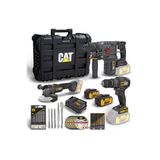 Cat DXK302 DX1010 + DX2150 + DX3131 3 Parça Kombo Set + 39 Parça Aksesuar Seti
