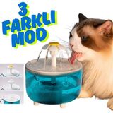 Cat It Flower 3 Fonksiyonlu Çiçekli Kedi Su Pınarı