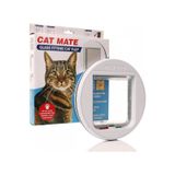 Cat Mate Cam İçin Kedi Kapısı Cat Mate 4 Yollu 150 x 150 MM beyaz