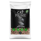 CAT PRİME Kedi Kumu %100 Organik Çam Kokulu Çam Peleti 6 mm 60 lt (30kg)