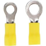 Cat Rv5,5-12 ,M12/3.5MM² 50-Adet Kablo Yuvarlak Pabuç - Sarı