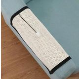 Cat Scratch pad Koltuk Koruyucu, Doğal sisal Koltuk Koruyucu, Çizilmez ped Mobilya Koruyucu, Koltuk Koruyucu, Yatak Mobilyaları Köşe Koruyucu ve Çizilmez Koruyucu (15,7 inç × 11,8 inç)