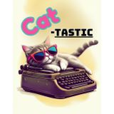Cat-tastic: Paws & Play Cat Themed Sketchbook 100 Pages: Unleash Your Creativity with Every Stroke