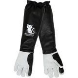 Cat-Vet Veteriner Kedi Eldiveni-Premium - XL - Siyah - Beyaz