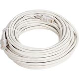 Cat5 RJ45 Patch Ethernet Kablosu, 15 Metre, 100 Mbps, Pvc Kaplama, Modem ve Router ile Uyumlu - 1 GB - 00-Siyah - Beyaz - Option-1