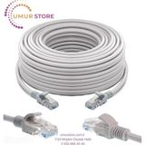 CAT5E Yüksek Hızlı Ethernet Ağ Lan Kablosu 30 Metre