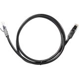 Cat6 Ethernet Kablosu, 1 Metre, Siyah - 1 GB - 00-Siyah - Beyaz - Option-1