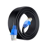 Cat6 Kablo 15 Metre Siyah