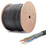Cat6 Kablo 20 Metre Siyahjaksız