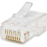 Cat6 Konnektör RJ45 100LÜ Paket Şeffaf HDX5043
