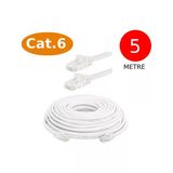 Cat6 Network Internet Ethernet Bilgisayar Kablosu Rj45 5 Metre Patch Kablo