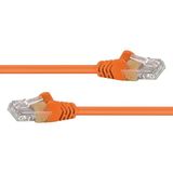 Cat6 Patch Kablo 20 Metre U/Utp Lszh %100 Saf Bakır Cu/Cu 1 Gigabit - Turuncu