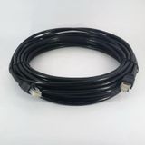 Cat6 Utp Siyah Patch Kablo 30 Metre 23 Awg
