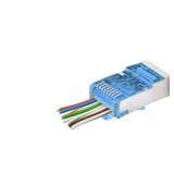 Cat6e Ez Rj45 Metal Konnektör 100 Adet Plastik Kutu - M.i Nd2420