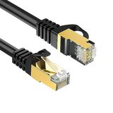 Cat7 Ethernet Kablosu Rj45 Cat7 İnternet Kablo 30cm