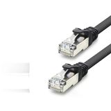 Cat7 Ethernet Patch Kablosu 10 Gbps 600 Mhz 10 M - Siyah Hdx5094