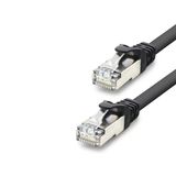 Cat7 Ethernet Patch Kablosu 10 Gbps 600 Mhz 3 M - Siyah Hdx5092