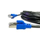 Cat7 Kablo 10 Mt Siyah S/Ftp Rj45 Ethernet