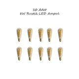 Cata 10 Adet Rustik Led Ampul St64/ Ct-4290