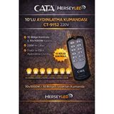 Cata 10 Lu Aydınlatma Kumandası Ct-9152 (10X50w) 220V