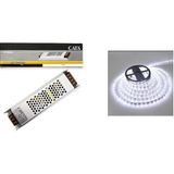 Cata 10 Metre 10 Çip Şerit Led Beyaz ve Cata 17 Amper Led Trafosu Takım