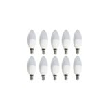 Cata 10'lu Ct 4083 Led Ampul İnce E14 Duy Avize Ampülü Beyaz Işık 6400k