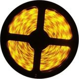 Cata 12V 5A 60W Fansız Trafo ve 5metre 10çip Şerit LED Seti - 5 m - Amber