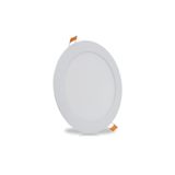 Cata 15 W Led Panel - Beyaz Işık (6500K) - Beyaz Kasa - Yuvarlak - Sıva Altı - CT-5148B