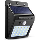Cata 15W Beyaz Işık Solar Aplik CT-7330 Siyah Renkli Su Geçirmez Bahçe Aydınlatması