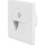 Cata 1W Sensörlü Ledli Koridor Armatürü Füme Kasa (Beyaz Işık )