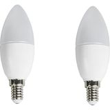 Cata (2 Adet) 7W Ledli Buji Ampul E14 Duylu Sarı Işık CT-4079S