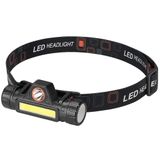 CATA 200 Lümen Mir Led Kafa Feneri Mini LED Far USB Şarj Edilebilir Ayarlanabilir Açı Su Geçirmez Hafif COB Kafa Lambası Dağ Tırmanışı Gece Balıkçılık [Enerji Sınıfı A]