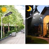 Cata 200W Güneş Enerjili Solar Sokak Aydınlatma Lambası CT-4640 - Çok Renkli - Siyah - Plastik